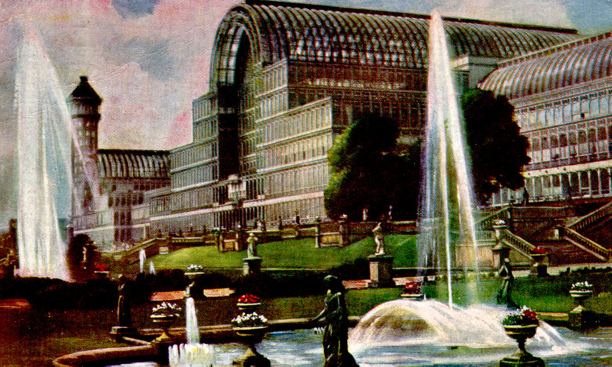 Crystal Palace Postcard